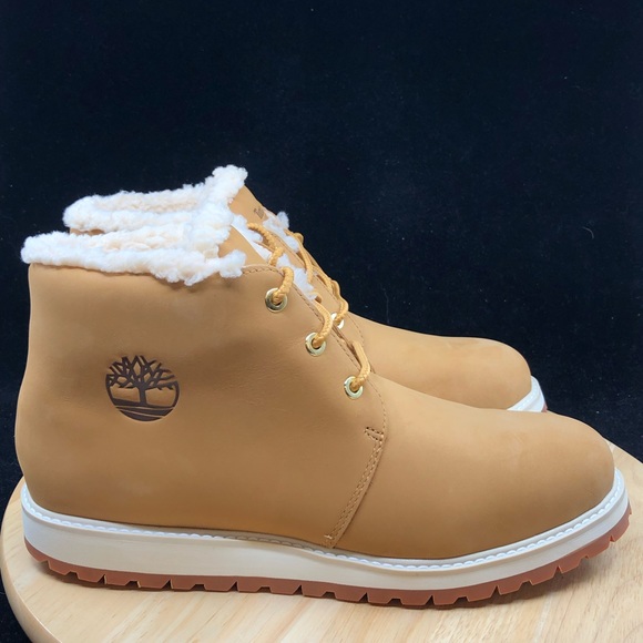 MENS TIMBERLAND RICHMOND RIDGE CHUKKA WATERPROOF BOOT-  SIZE 10.5 WHEAT NUBUCK - Picture 5 of 11
